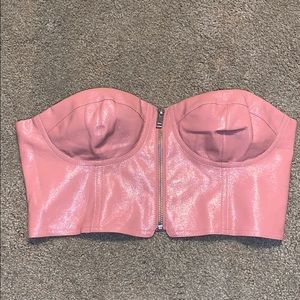UO Rose Corset Top